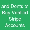 and Don'ts of Buy Verified Stripe Accounts