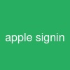 apple signin