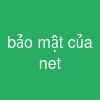 bảo mật của .net