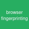 browser fingerprinting