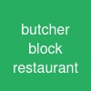 butcher block restaurant