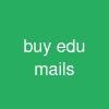 buy edu mails