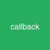 callback