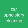 car upholstery cleaning