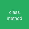 class method