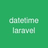 datetime laravel