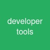 developer tools