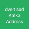 dvertised Kafka Address
