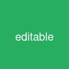 editable