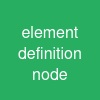 element definition node