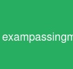 exampassingmaterial