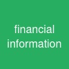 financial information