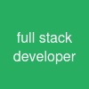 full stack developer