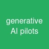 generative AI pilots