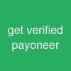 get verified payoneer