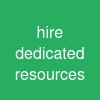 hire dedicated resources