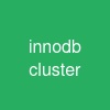 innodb cluster