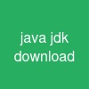 java jdk download