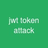 jwt token attack