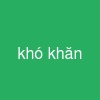 khó khăn