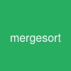 mergesort