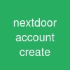 nextdoor account create