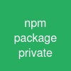 npm package private