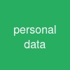 personal data