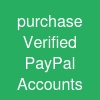 purchase Verified PayPal Accounts