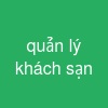 quản lý khách sạn