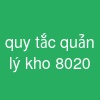 quy tắc quản lý kho 80/20