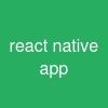 react native app