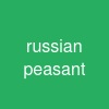 russian peasant