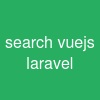 search vue.js laravel