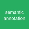 semantic annotation