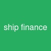 ship finance