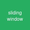 sliding window