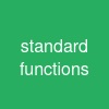 standard functions