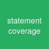 statement coverage