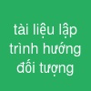 tài liệu lập trình hướng đối tượng