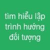 tìm hiểu lập trình hướng đối tượng