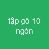 tập gõ 10 ngón
