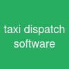 taxi dispatch software