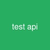 test api