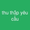 thu thập yêu cầu