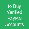 to Buy Verified PayPal Accounts