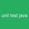 unit test java