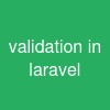 validation in laravel