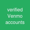verified Venmo accounts