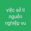 việc sử lí nguồn nghiệp vu